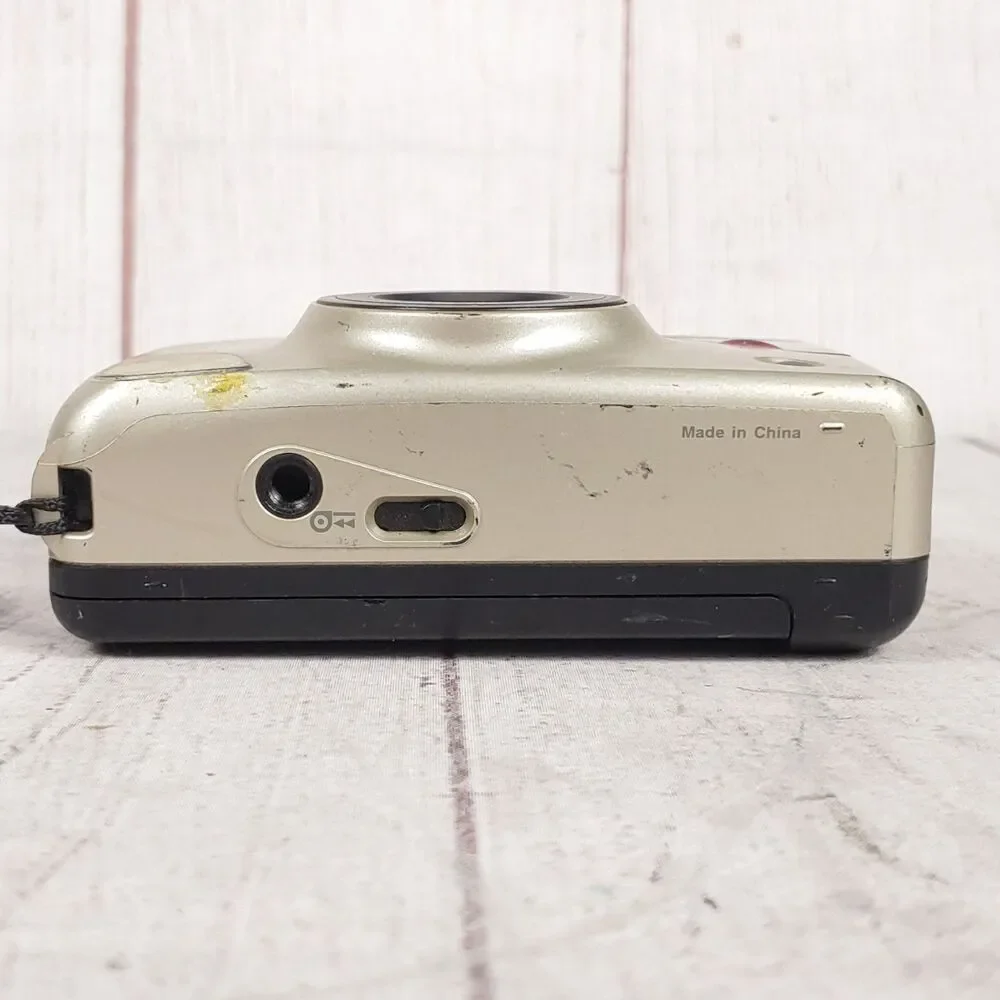 Vintage Ansco Silhouette Power Zoom Lens 28-52mm Film Camera TESTED WORKING